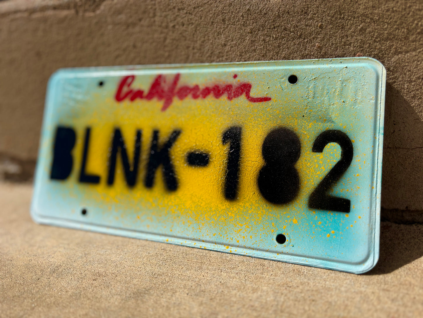 BLNK-182 Plate Art