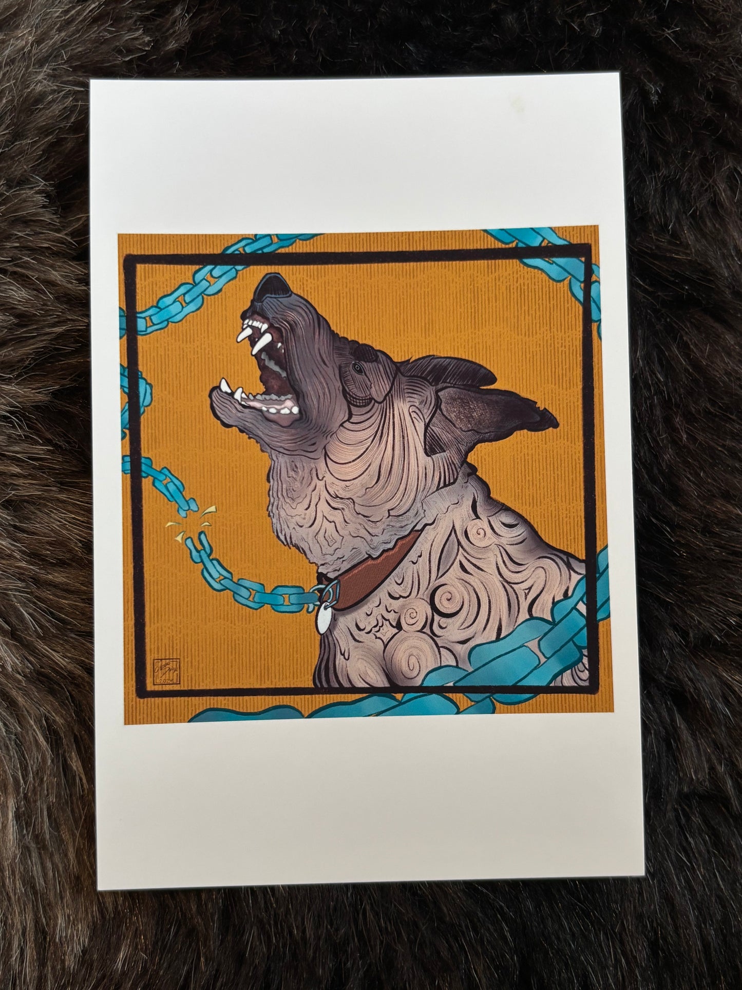 All Bite No Bark Mini Print