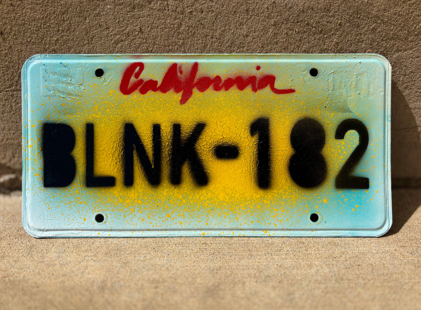 BLNK-182 Plate Art
