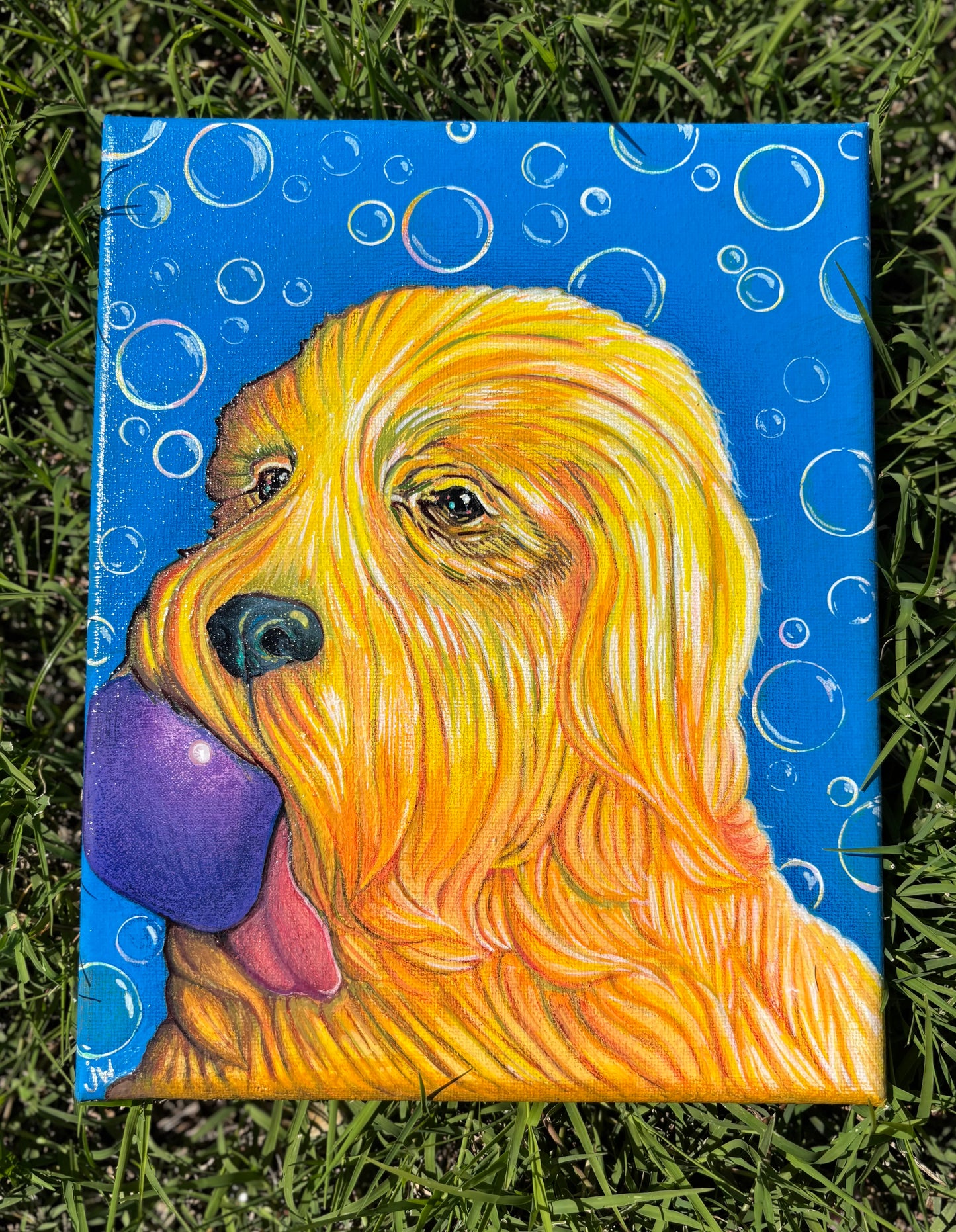 Dog Portrait 8x10”