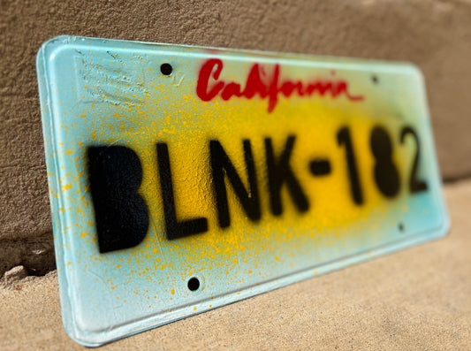 BLNK-182 Plate Art