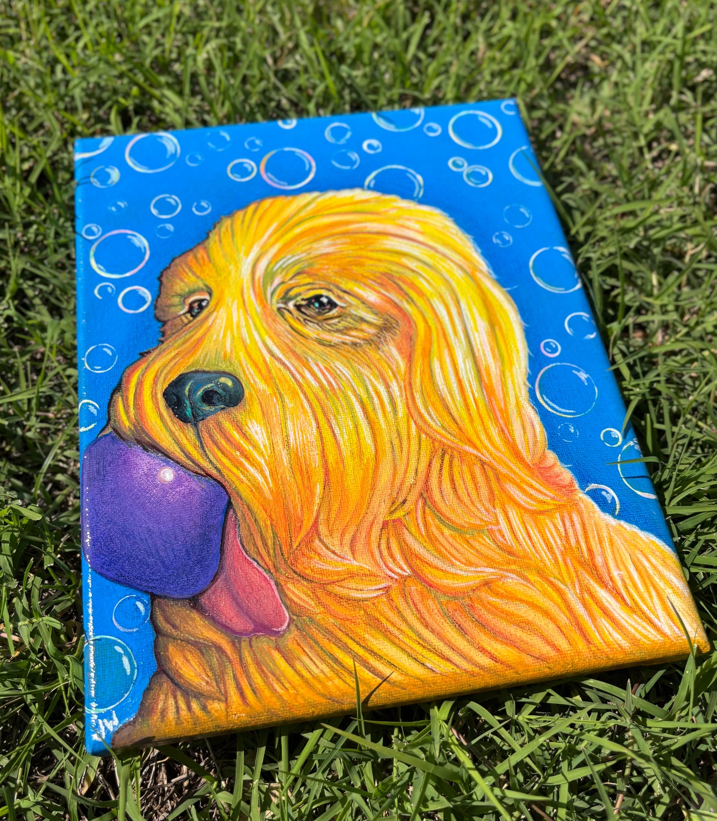 Dog Portrait 8x10”
